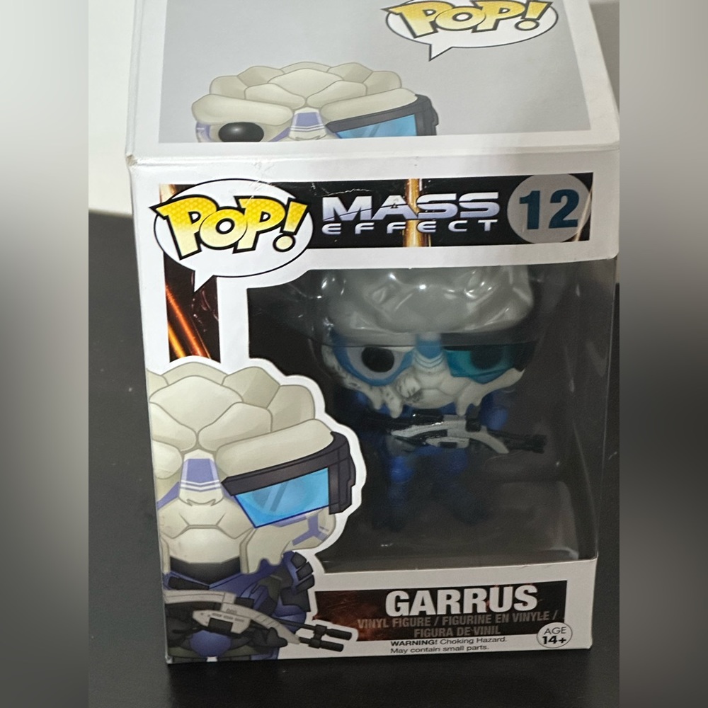 Funko Pop! Mass effect Garrus vaulted vinyl figure in box #12